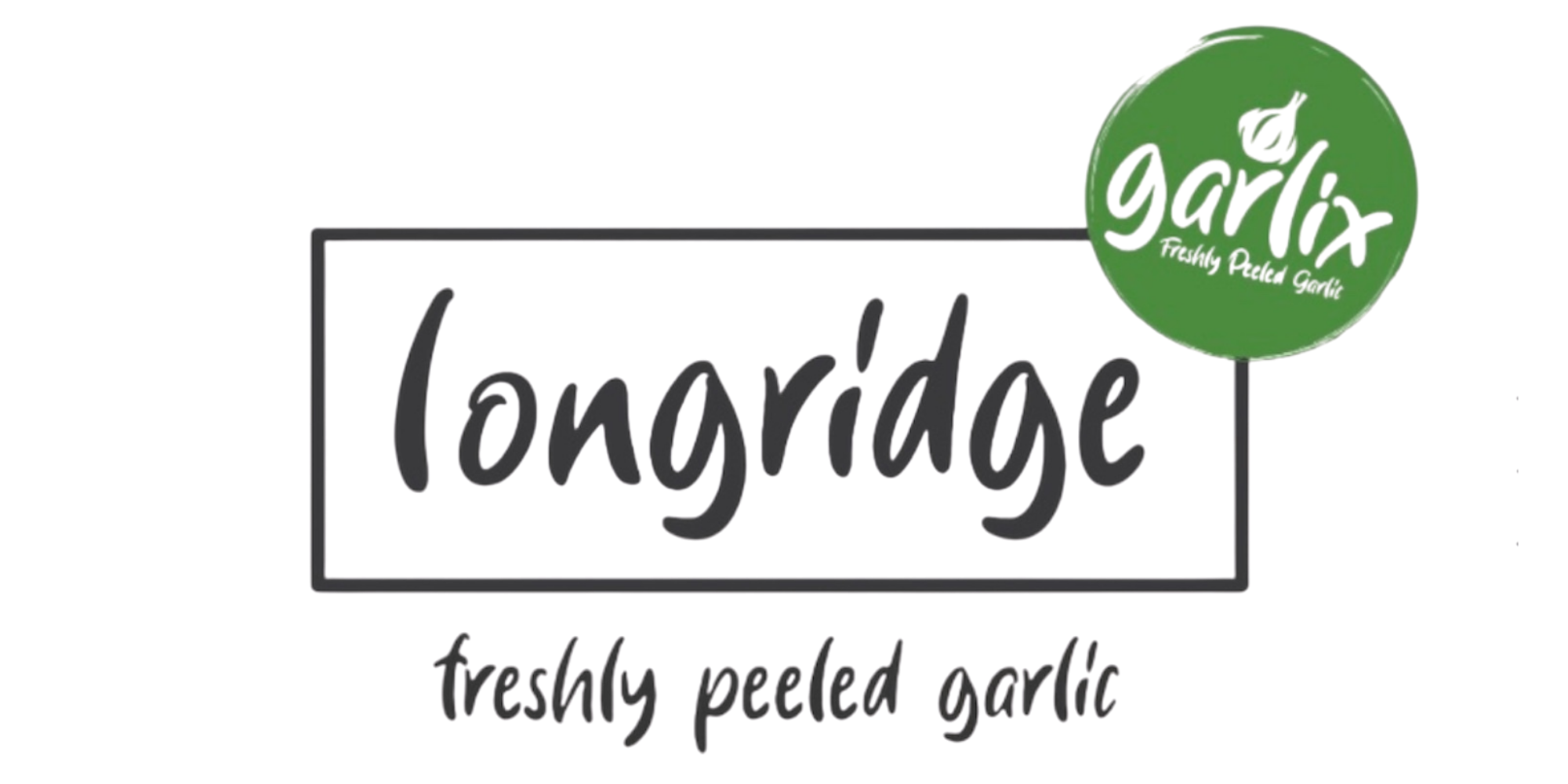 Longridge Garlix Freshly Peeled Garlic logo