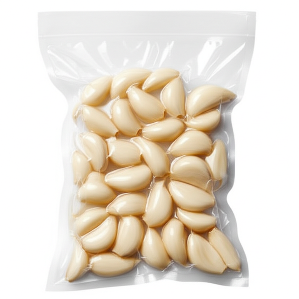 Bulk peeled garlic for commercial kitchens